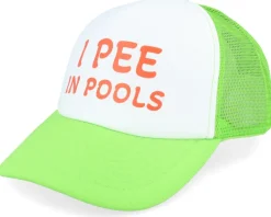 I Pee In Pools Foam Green/White Trucker - Iconic