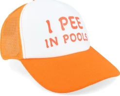 I Pee In Pools Foam Orange/White Trucker - Iconic