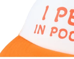 I Pee In Pools Foam Orange/White Trucker - Iconic