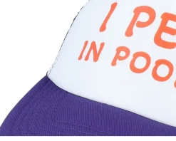 I Pee In Pools Foam Purple/White Trucker - Iconic