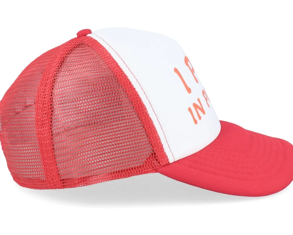 I Pee In Pools Foam Red/White Trucker - Iconic