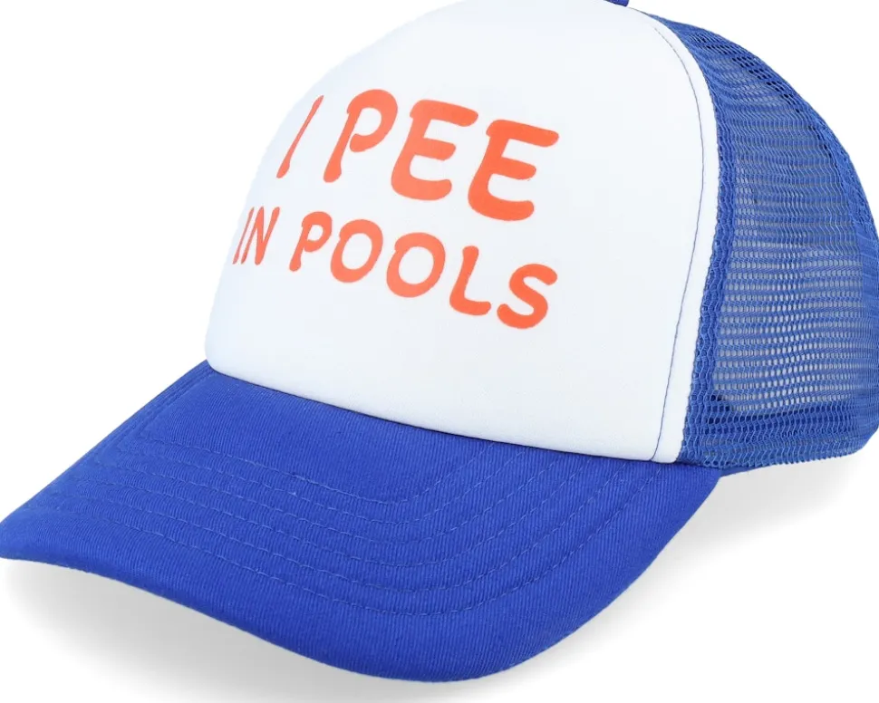 I Pee In Pools Foam Red/White Trucker - Iconic