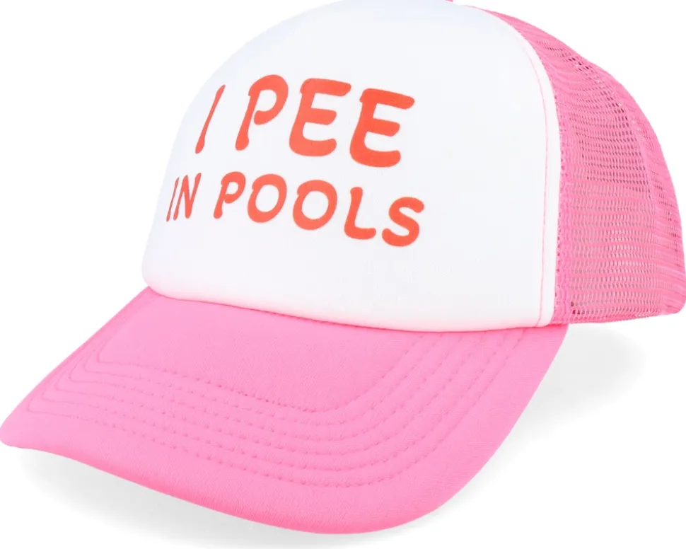 I Pee In Pools Foam Red/White Trucker - Iconic