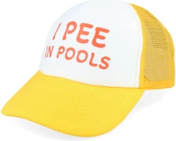 I Pee In Pools Foam Sunflower/White Trucker  - Iconic