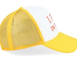 I Pee In Pools Foam Sunflower/White Trucker  - Iconic