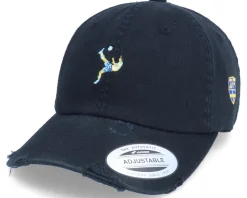 Ibra Zvenska Ff Ripped Black Dad Cap - Forza