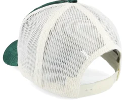 Ice Hockey Player Patch Velvet Green/Ivory A-Frame Trucker - Calza Pennello