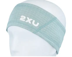 Ignition Chambray/White Reflective Headband - 2XU