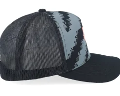 Image Black A-Frame Trucker - Fox