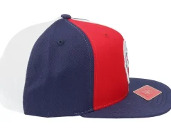 Indianapolis Clowns 400 Series Red/Navy/White Snapback - American Needle