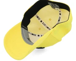 Iron X Sunshine Yellow/3D Navy Clover Flexfit - Black Clover