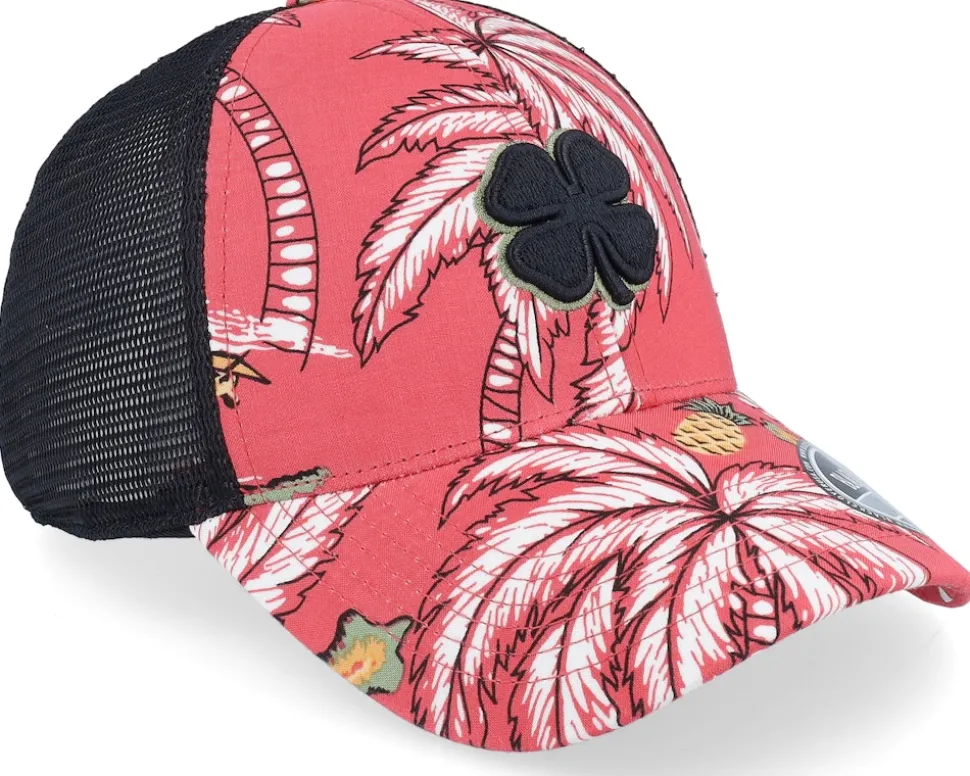 Island Luck 19 Tropical/Black Trucker - Black Clover
