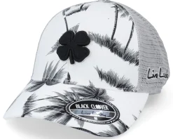 Island Luck 9 White/Black Trucker - Black Clover