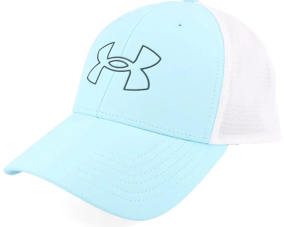 Iso-chill Driver Mesh Blue Foam Trucker - Under Armour