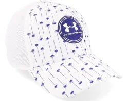 Iso-chill Driver Mesh White Flexfit - Under Armour