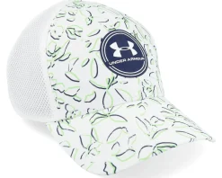 Iso-chill Driver Mesh White Flexfit - Under Armour