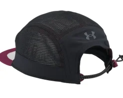 Isochill Launch Camper Tetra Gray/Black/Purple 5-Panel - Under Armour