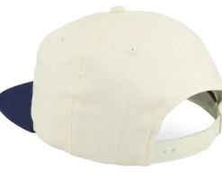 Ivory/Navy Rope 5-panel Snapback - Equip
