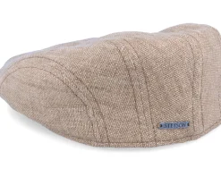 Ivy Cap Linen Flat Cap - Stetson