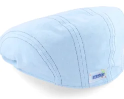 Ivy Cap Organic Cotton Sustainable Blue Flatcap - Stetson