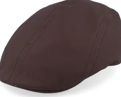 Ivy Modern Cap Brown Flat Cap - Wigéns