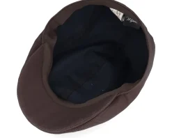 Ivy Modern Cap Brown Flat Cap - Wigéns