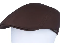 Ivy Modern Cap Brown Flat Cap - Wigéns