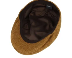 Ivy Modern Cap Mustard Flat Cap - Wigéns