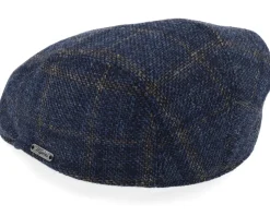 Ivy Modern Cap Navy Flat Cap - Wigéns