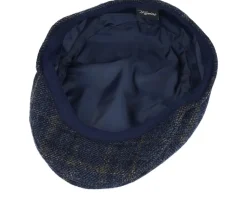 Ivy Modern Cap Navy Flat Cap - Wigéns