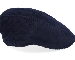 Ivy Modern Cap Navy Flat Cap - Wigéns