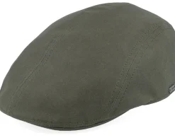 Ivy Modern Cap Olive Flat Cap - Wigéns