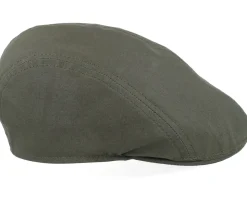 Ivy Modern Cap Olive Flat Cap - Wigéns