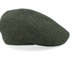 Ivy Modern Cap Olive Melange Flat Cap - Wigéns