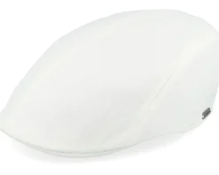 Ivy Modern Cap White Flat Cap - Wigéns
