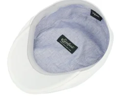Ivy Modern Cap White Flat Cap - Wigéns