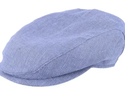 Ivy Slim Cap Blue Flat Cap - Wigéns