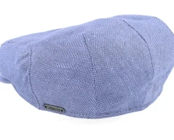Ivy Slim Cap Blue Flat Cap - Wigéns