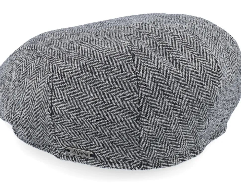 Ivy Slim Cap Grey Flat Cap - Wigéns