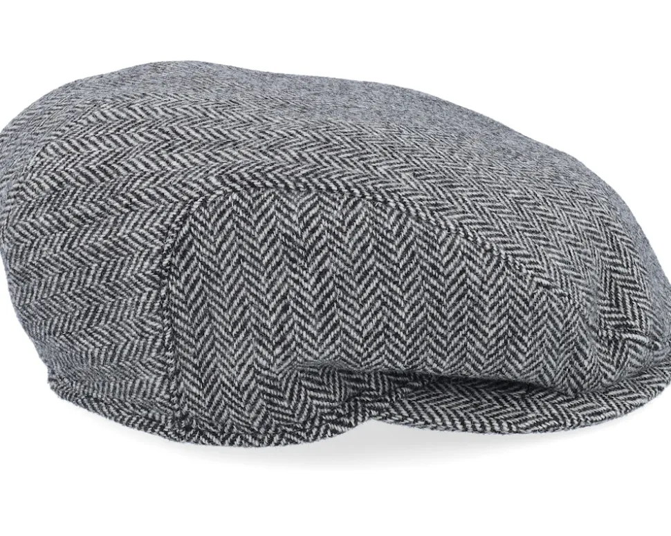 Ivy Slim Cap Grey Flat Cap - Wigéns