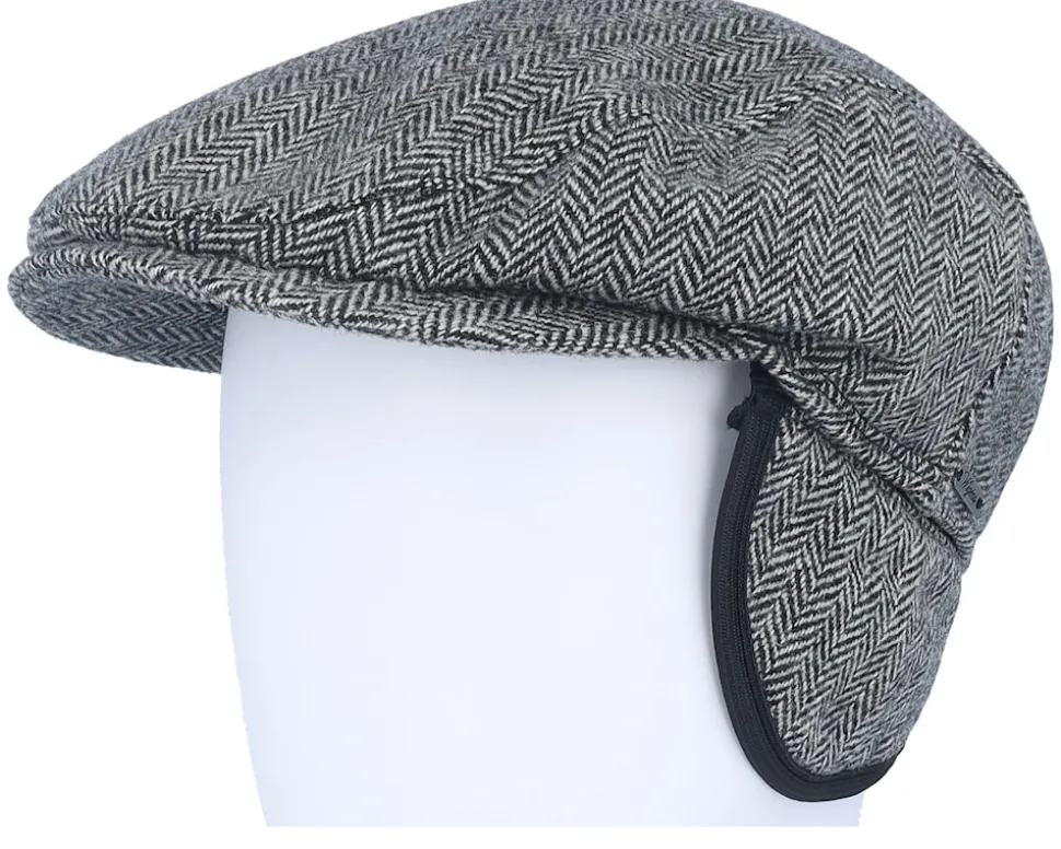 Ivy Slim Cap Grey Flat Cap - Wigéns