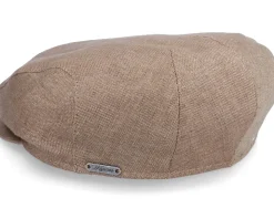 Ivy Slim Cap Light Brown Flat Cap - Wigéns