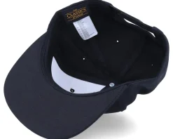 J Letter 3D Black Snapback - Iconic