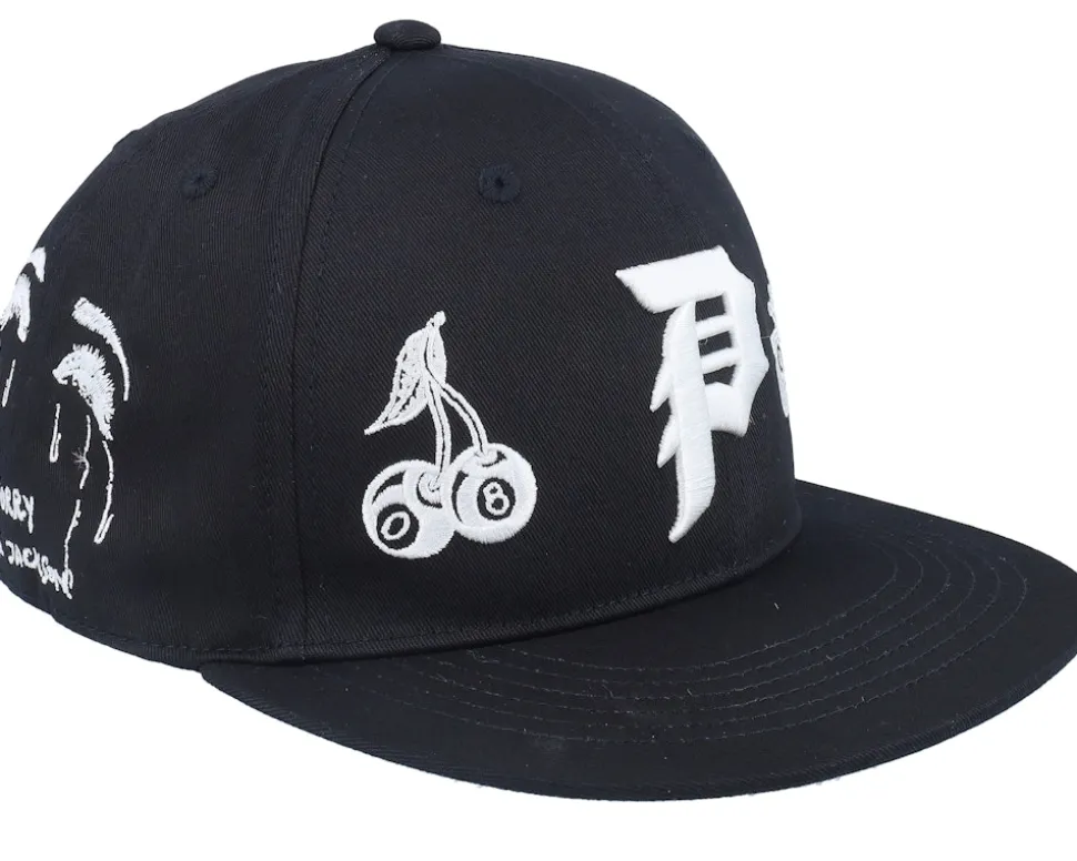 Jackson Black Snapback - Primitive Apparel