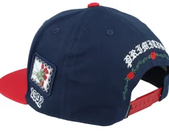Jackson Blue/Red Snapback - Primitive Apparel