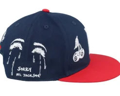 Jackson Blue/Red Snapback - Primitive Apparel
