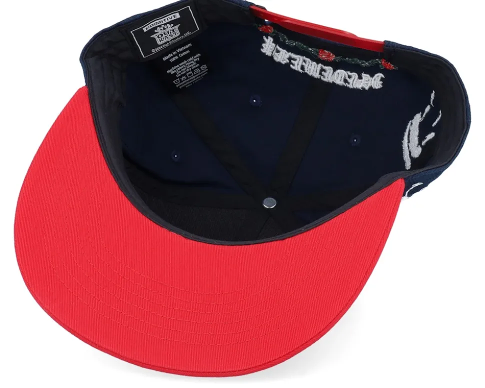 Jackson Blue/Red Snapback - Primitive Apparel