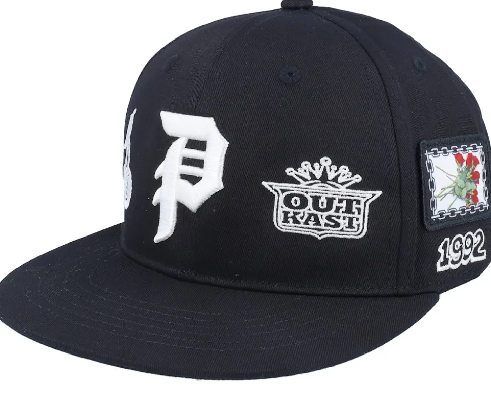 Jackson Blue/Red Snapback - Primitive Apparel