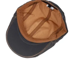 Jacky 100% Cotton Dark Brown Flat Cap - MJM Hats