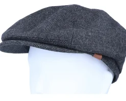 Jamaica Anthracite Flat Cap - Barts